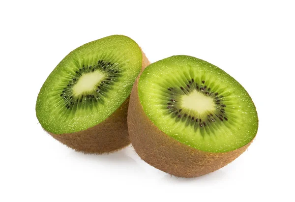 Kiwi frutos aislados sobre fondo blanco — Foto de Stock