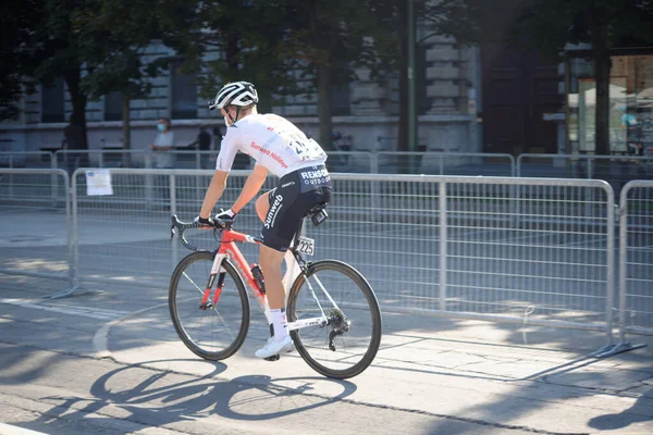 Každoroční Cyklistický Závod Který Začíná Miláně Končí Sanremu — Stock fotografie