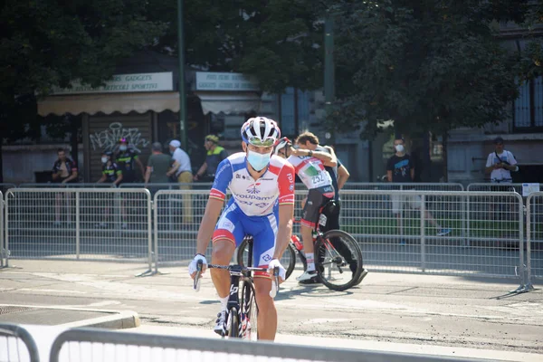 Course Cycliste Annuelle Qui Commence Milan Termine Sanremo — Photo