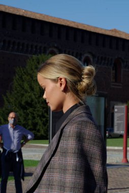 Milano Moda Haftası - Eylül 2020 'de tasarımcı Alberta Ferretti' nin defilesine konuklar geliyor.