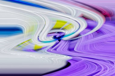 Renkli soyut arka plan. Kırmızı, sarı, yeşil, beyaz, siyah, sarı 3D