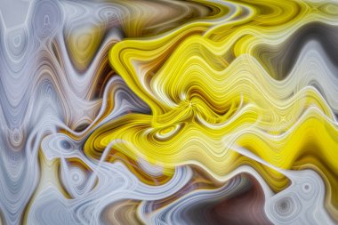 Renkli soyut arka plan. Kırmızı, sarı, yeşil, beyaz, siyah, sarı 3D