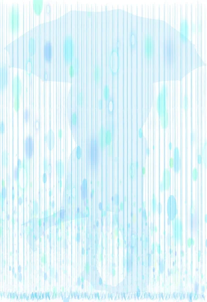 Miłość Tle Deszczu Parasolem Opadów — Zdjęcie stockowe