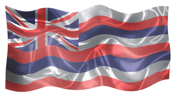 Flag United State State Hawaii — Stock Photo, Image