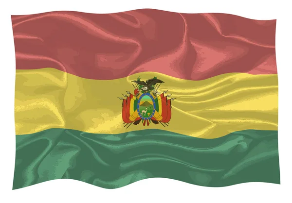 Sjunka Det Sydamerikanska Landet Bolivia Som Blåser Vinden — Stockfoto