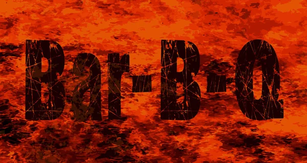 Text Bar Set Roaring Flames Background — Stock Photo, Image