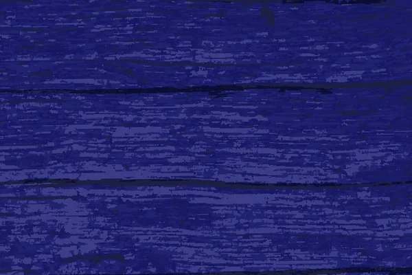 Bois Flotté Fond Bois Avec Une Peinture Bleue Superposition — Image vectorielle