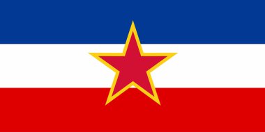 Yugoslavya'nın ulusal bayrak