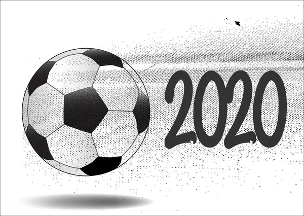 Football mobile 2020 — Image vectorielle