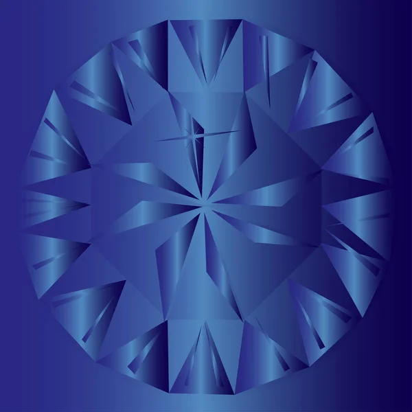 Fond bleu saphir — Image vectorielle