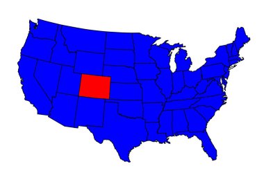 Colorado Eyaleti Pozisyonu