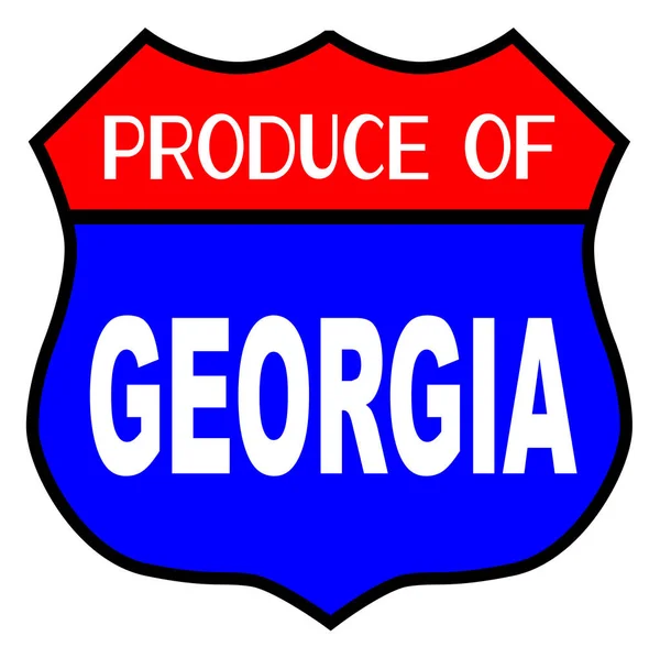Productos de Georgia — Vector de stock