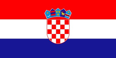Croatia National Flag clipart