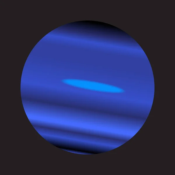 La planète Neptune — Image vectorielle