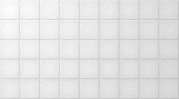 Vector Weiße Und Graue Keramikfliesen Muster Wandtextur Für Küche Und — Stockvektor