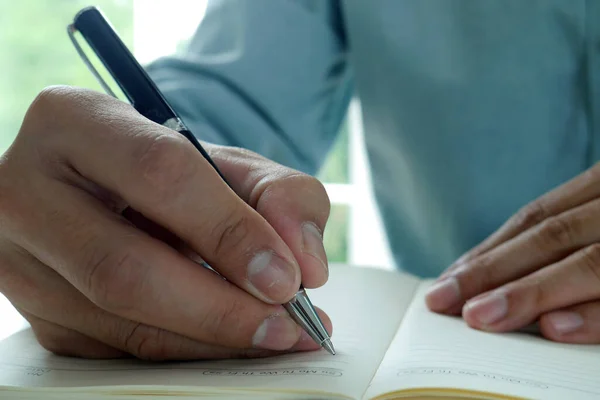 Las Manos Los Hombres Están Escritas Con Manos Blancas — Foto de Stock