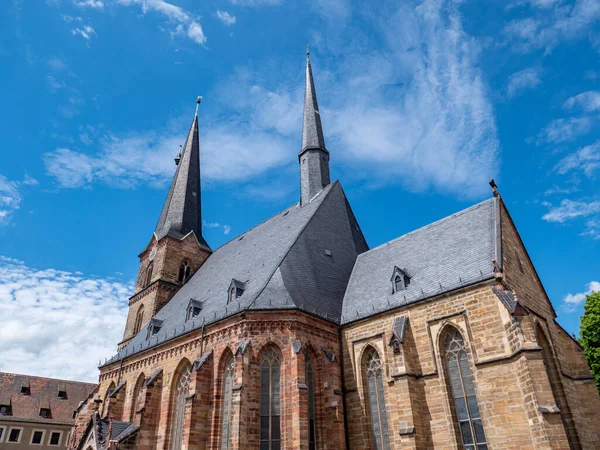 Εκκλησία Της Αγίας Αικατερίνης Στο Zwickau Σαξονίας — Φωτογραφία Αρχείου