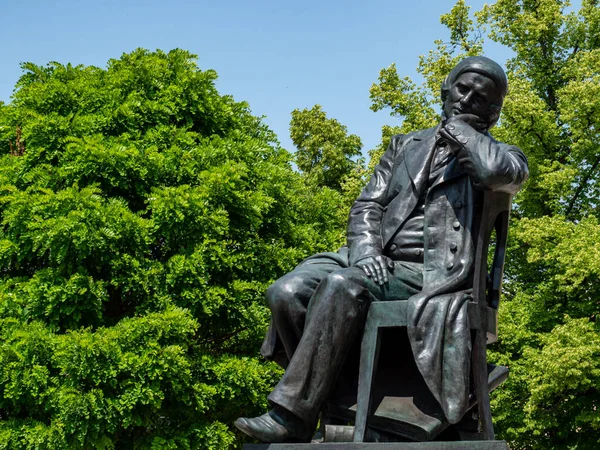 Robert Schumann Monument Zwickau — Stockfoto