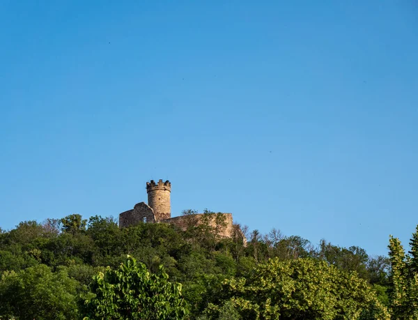 图林根 缪尔堡城堡的Drei Gleichen Burgenland — 图库照片