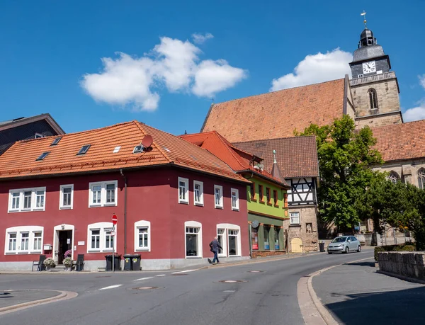 Eisfeld Bosque Turingia Alemania Oriental — Foto de Stock