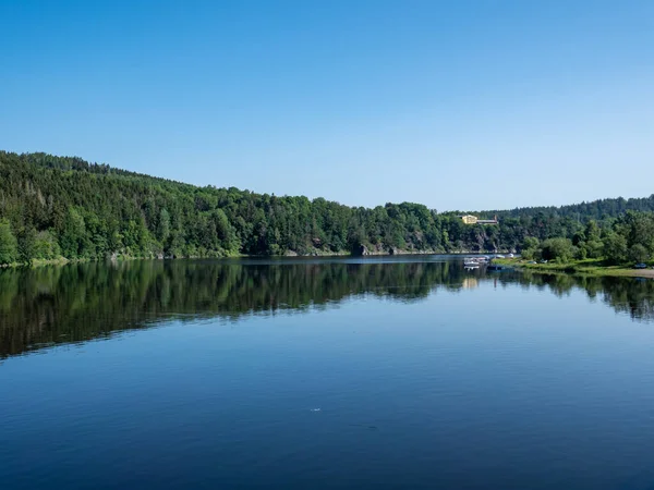 Bleilochtalsperre Près Saaldorf Thuringe Allemagne — Photo