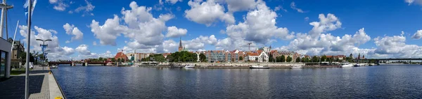 Panorama Skyline Von Stettin Polen — Stockfoto