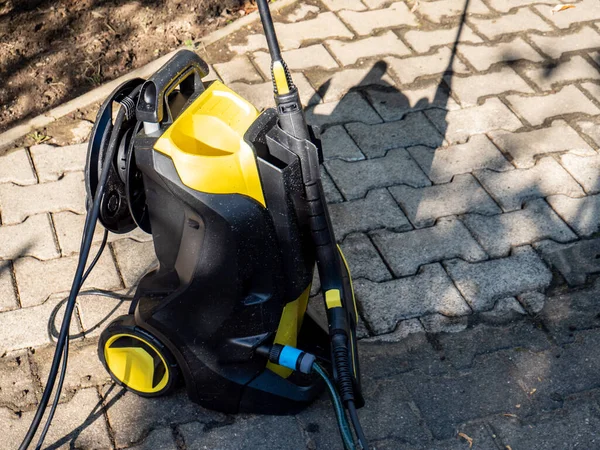 Terrace Cleaning Pressure Washer Gardening Tool — Stock Photo, Image