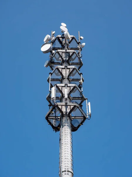 Eletrosmog Radiação Torre Rádio — Fotografia de Stock