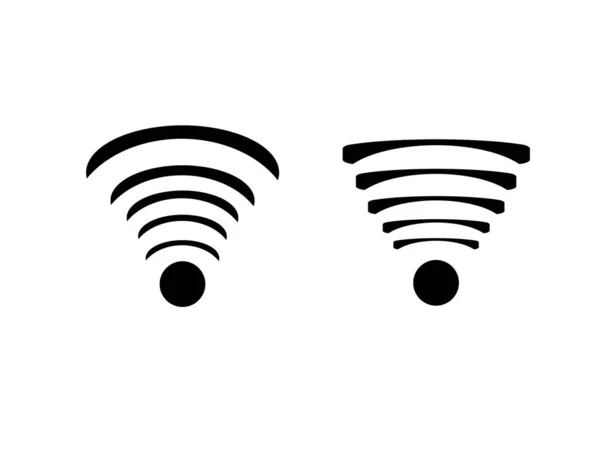 Wifi Symbol Auf Weißem Hintergrund — Stockfoto