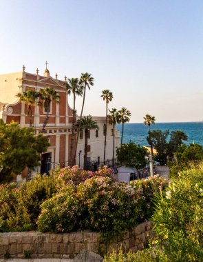 Tel-Aviv-Yaffo İsrail'in eski Jaffa Aziz Peter Kilisesi.