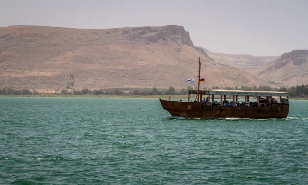 Kusten av Galileiska sjön, Israel — Stockfoto