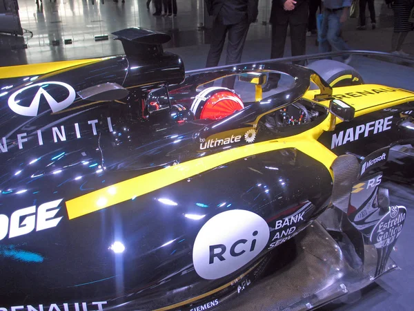 Team Renault Sport Formula One Bolid Moscow International Automobile Salon — Stock Photo, Image