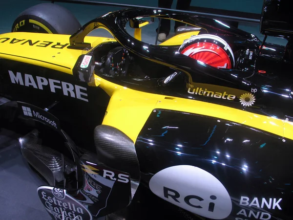 Team Renault Sport Formula One Bolid Moscow International Automobile Salon — Stock Photo, Image