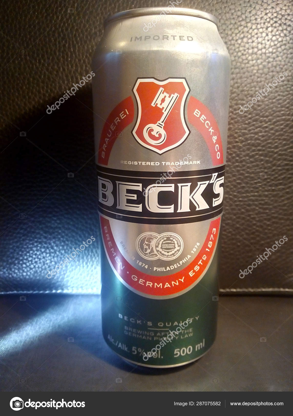 Bremen Beer Becks Beer Brand Produced Brauerei Beck Gmbh Germany Stock Editorial Photo C Skaccm 287075582