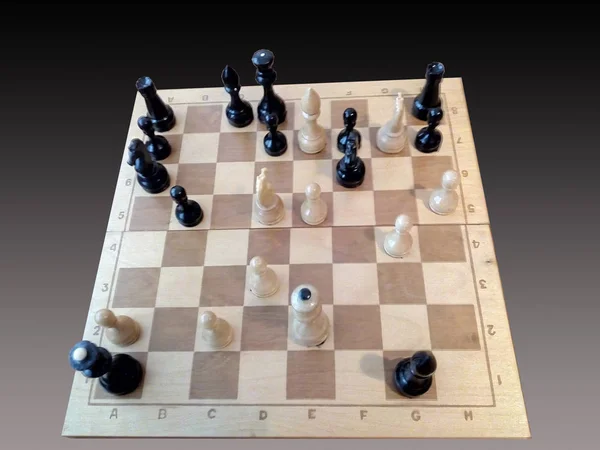 Checkmate black king. Chess