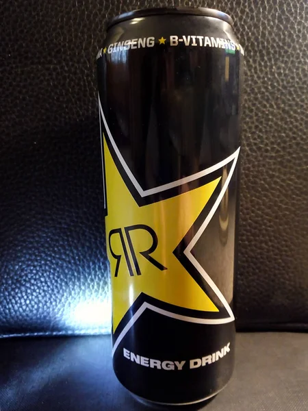 Електронний Напій Rockstar Energy Rockstar Знаходиться Лас Вегасі — стокове фото