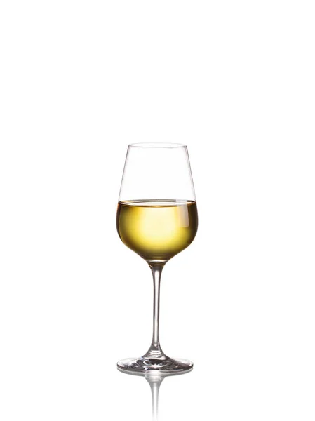 白を基調としたワインのグラスは — ストック写真