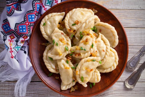 Köfte Patates Ile Dolu Köfte Dolgu Ile Tepegöz Yatay — Stok fotoğraf