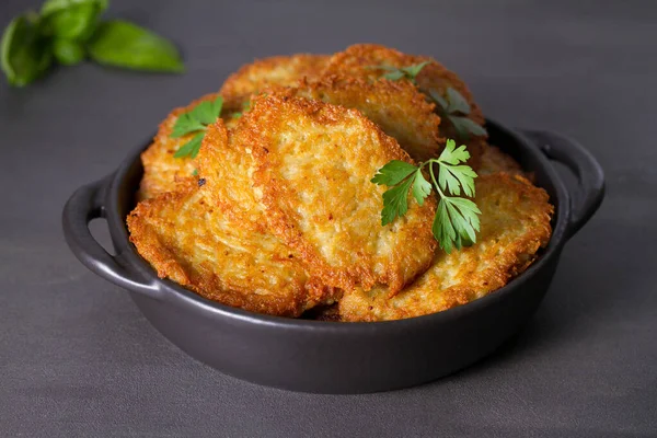 Potato Cakes. Vegetable fritters, latkes, draniki. Vegetable pancakes