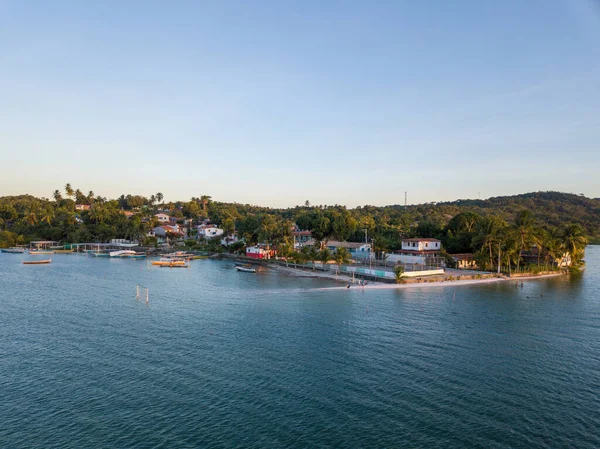 Aerial View Fishing Community Bahia Brazil — Stock Photo, Image