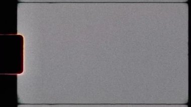 Otantik 8 mm Film Çerçevesi - Makarna Tozu ve Tahıl Dokusuyla Sınırlar. Yüksek kalite 4k görüntü