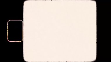 Super8 Grain Overlay with Real 8mm Scan Vintage Film Filtresi ve Letterbox Sprocket Holes ve Flicker ile Doku. Yüksek kalite 4k görüntü