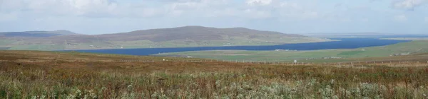 Eynhallow Sound Rousay Distance Orkney Scotland — стоковое фото