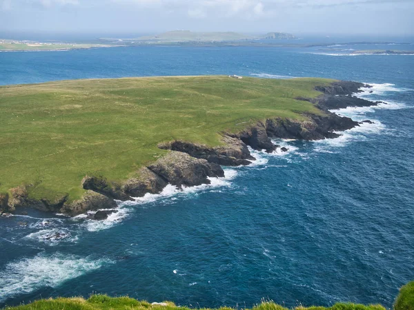 Costa Merlata Geos Garths Ness Vicino Fitful Head South Shetland — Foto Stock