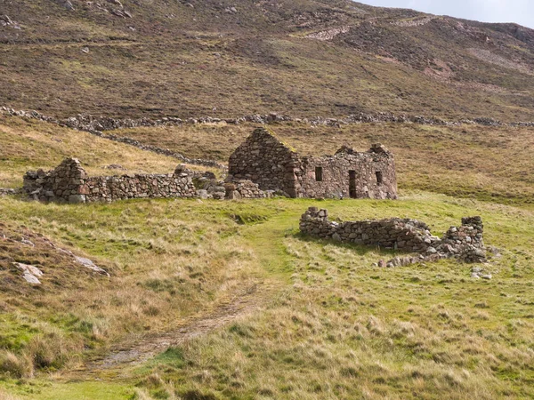 Una Casa Colonica Abbandonata Abbandonata Vicino North Ham Muckle Roe — Foto Stock