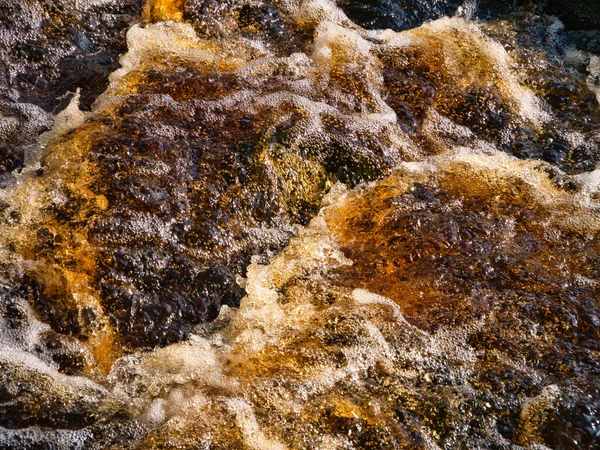 Yorkshire Dales Yorkshire Ngiltere Hızlı Akan Yuvarlanan Turba Lekeli — Stok fotoğraf