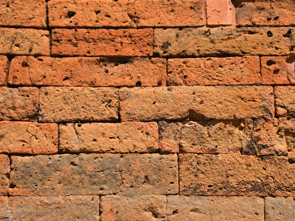 Oud Verweerd Metselwerk Kampot Cambodja — Stockfoto