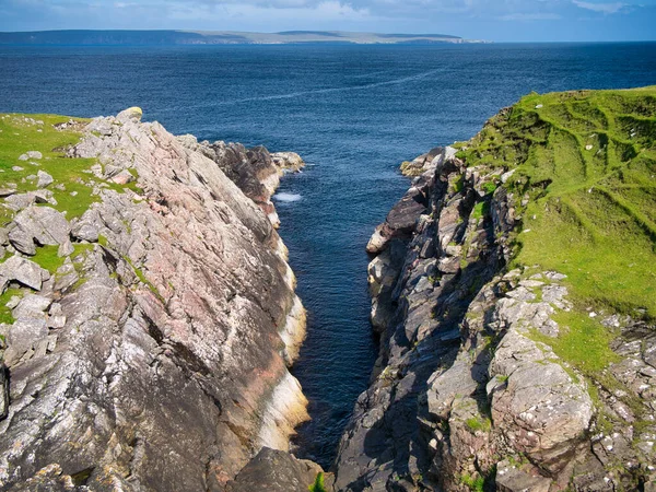 Trolie Geo Près Aywick Est Île Yell Aux Shetland Royaume — Photo