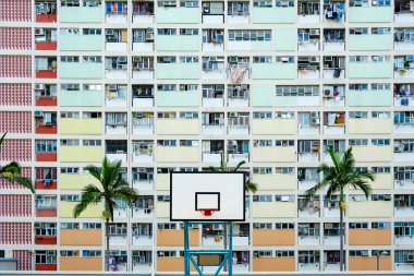 Windows arka plan ile basketbol stand