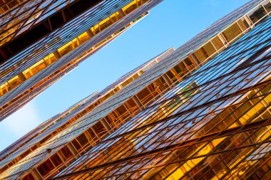 soyut modern binanın arka plan